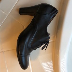 Croft & Barrow black leather dress boots